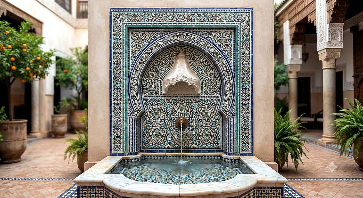 نافورة فناء